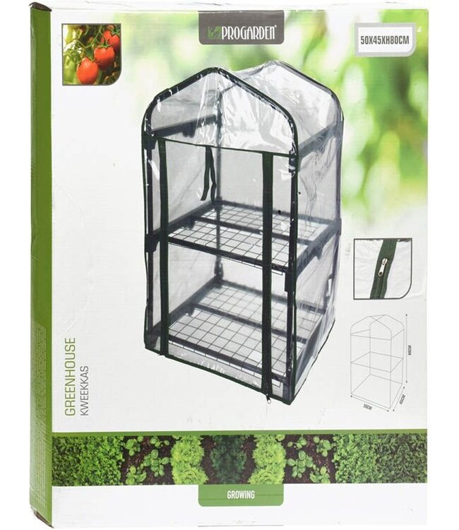 Greenhouse - 2 Levels - 50 x 45 x 80 cm