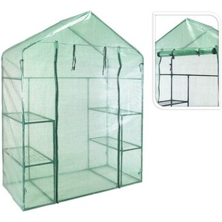 Pro Garden Greenhouse - 143 x 73 x 195 cm Walk-in Garden Greenhouse