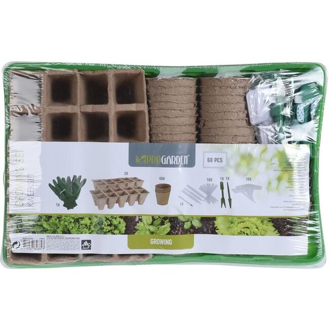 Kweekset 68-delig - Moestuin