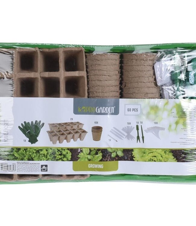 Kweekset 68-delig - Moestuin