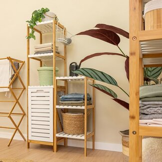 Bathroom Solutions Towel Rack – Bamboo & MDF