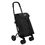 Playmarket Go Four Boodschappentrolley  - Zwart - 43.5 liter - by Playmarket