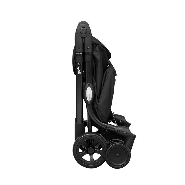Go Four Boodschappentrolley  - Zwart - 43.5 liter - by Playmarket
