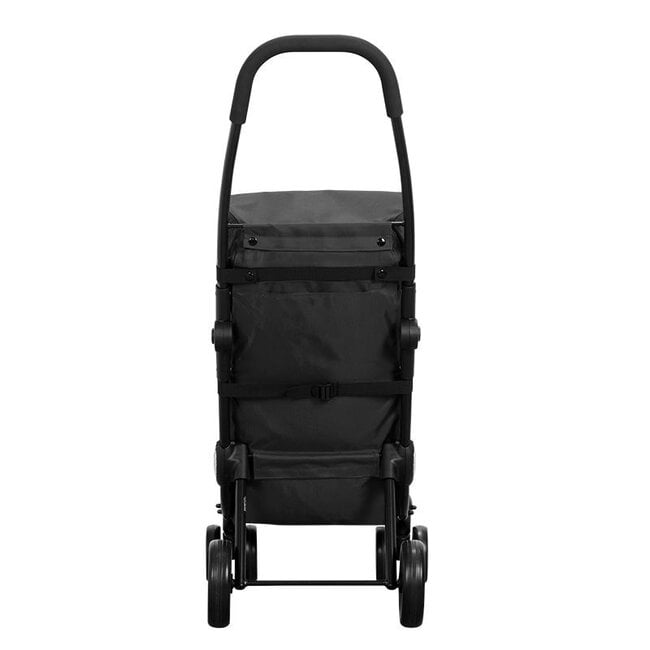 Go Four Boodschappentrolley  - Zwart - 43.5 liter - by Playmarket