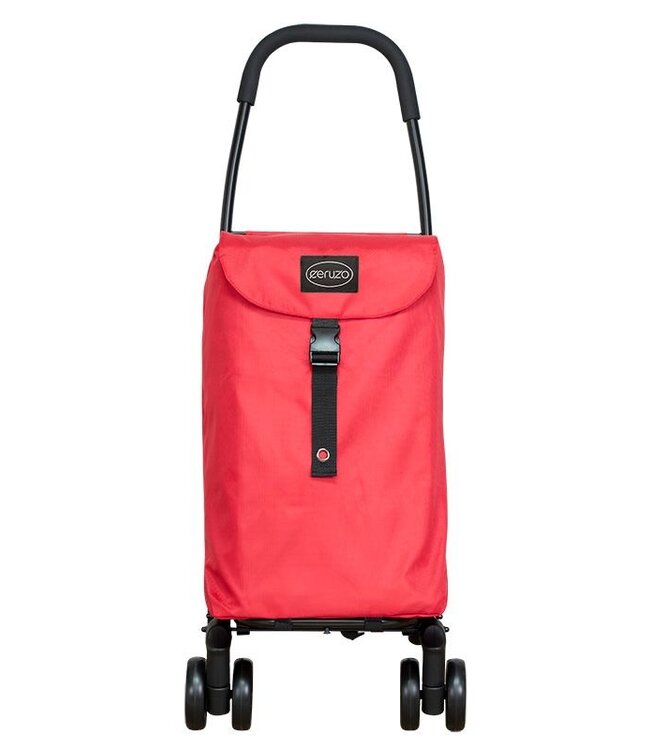 Go Four Shopping Trolley – Red, 43.5 Liters