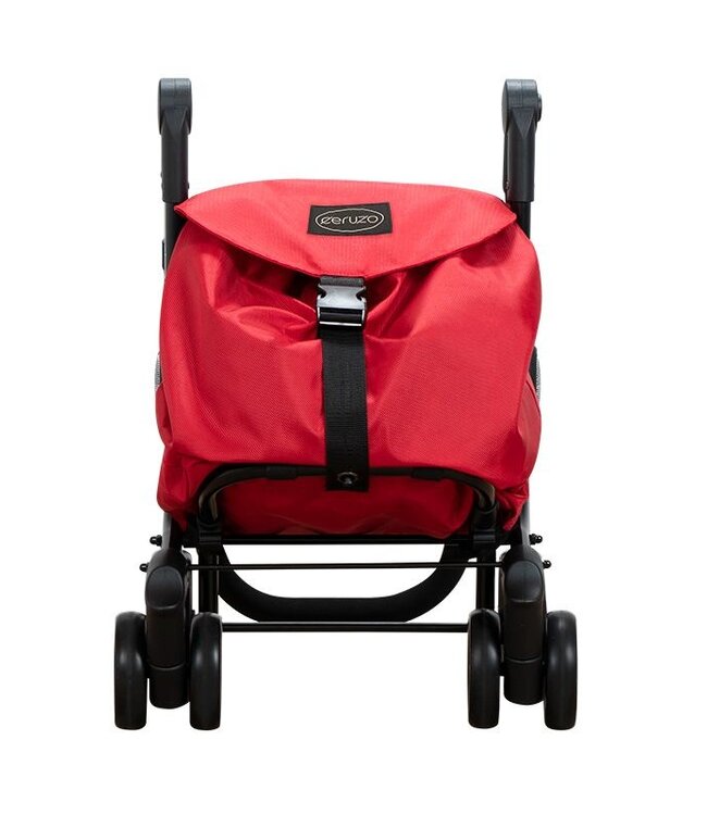 Go Four Shopping Trolley – Red, 43.5 Liters