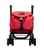 Go Four Boodschappentrolley – Rood, 43,5 Liter