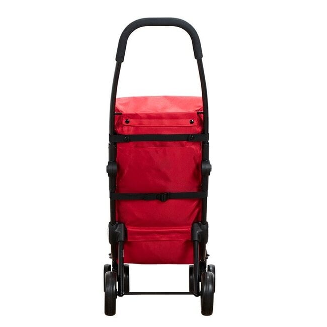 Playmarket Go Four Shopping Trolley - Red, 43.5 Liters