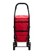Go Four Boodschappentrolley – Rood, 43,5 Liter