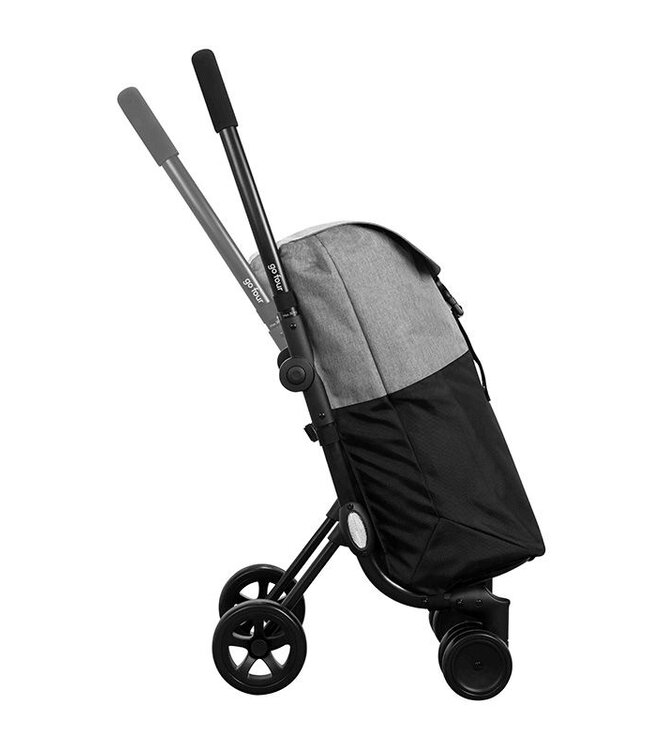 Go Four Shopping Trolley – Grey/Black
