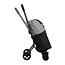 Go Four Boodschappentrolley – Grijs/Zwart