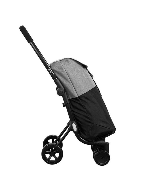 Go Four Shopping Trolley – Grey/Black