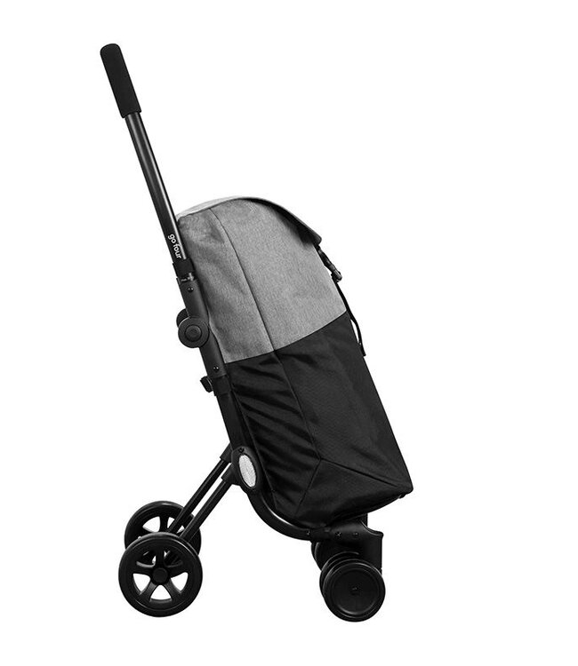 Go Four Shopping Trolley – Grey/Black