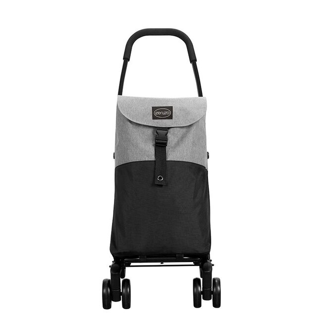 Go Four Shopping Trolley – Grey/Black