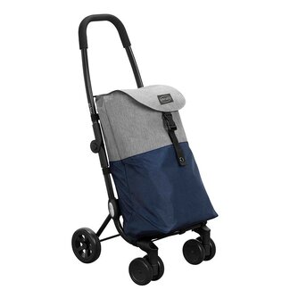 Playmarket Go Four Einkaufstrolley - Blau/Grau