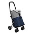 Go Four Boodschappentrolley – Blauw/Grijs
