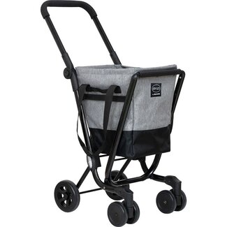 Playmarket Go Einkaufstrolley - Schwarz-Grau