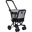 Playmarket Easy Go Shopping Trolley – Black-Grey
