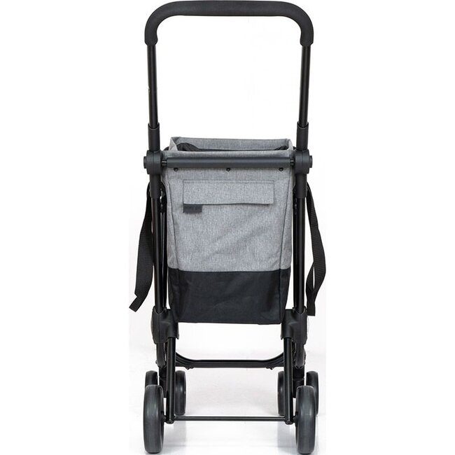Playmarket Easy Go Shopping Trolley – Black-Grey