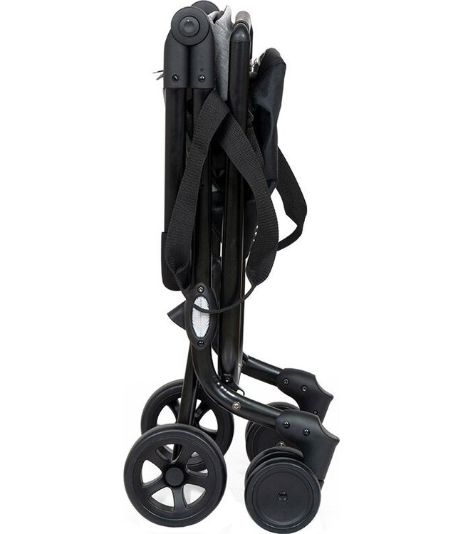 Playmarket Easy Go Shopping Trolley – Black-Red