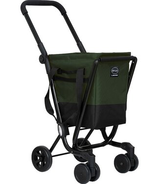Playmarket Boodschappentrolley – Zwart-Groen