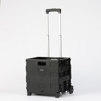Ceruzo Trolley with Folding Crate - 50 Liters