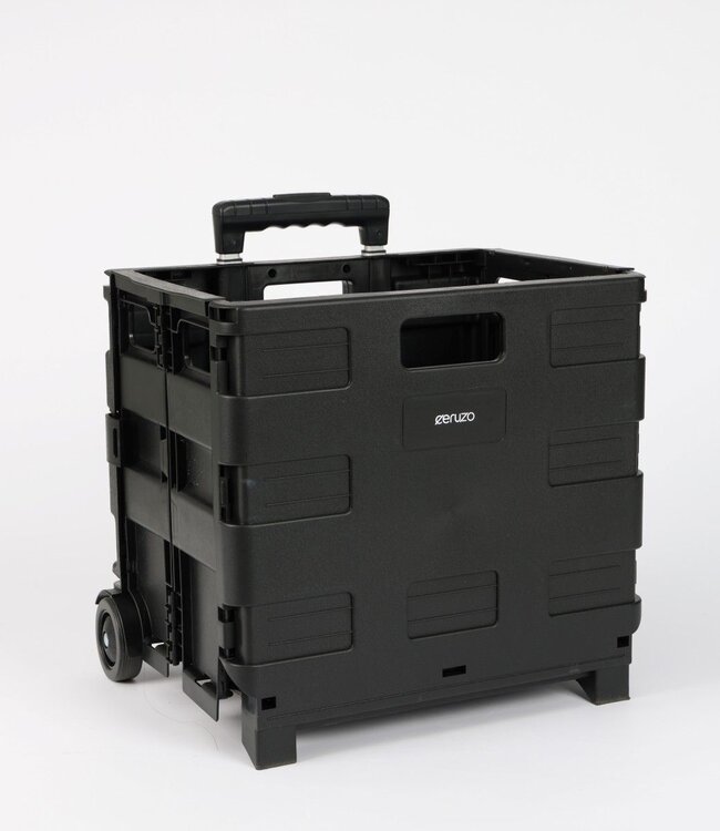 Trolley met Vouwkrat - 50 Liter