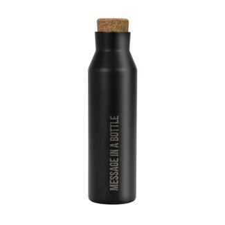 Duett Thermosflasche - Edelstahl - 500 ml - Schwarz