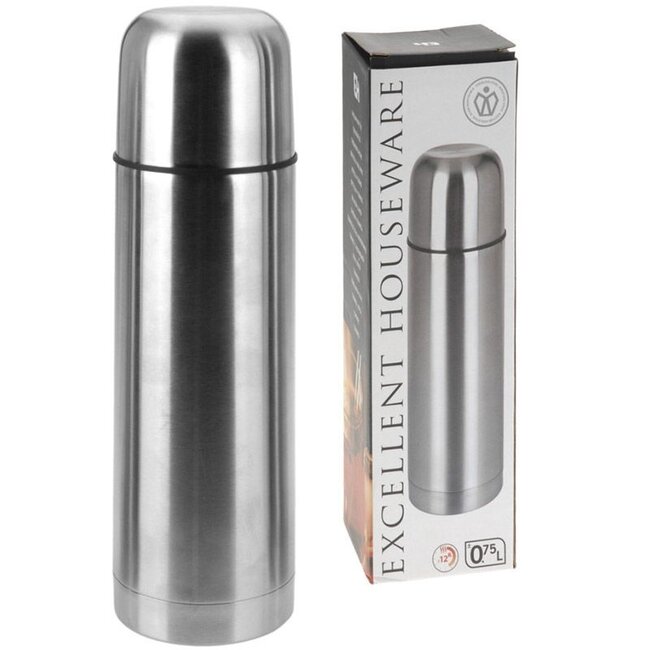 Bullet Thermos Flask 0.75 Liter - Stainless Steel