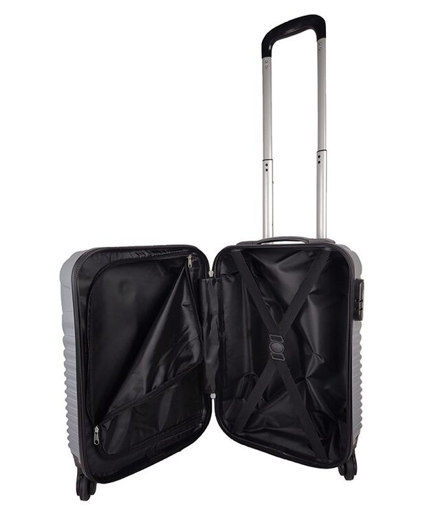 Handbagage Koffer - 51.5 cm - Grijs