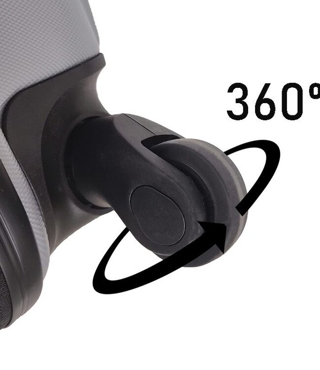 Hand Luggage Suitcase - 51.5 cm - Grey