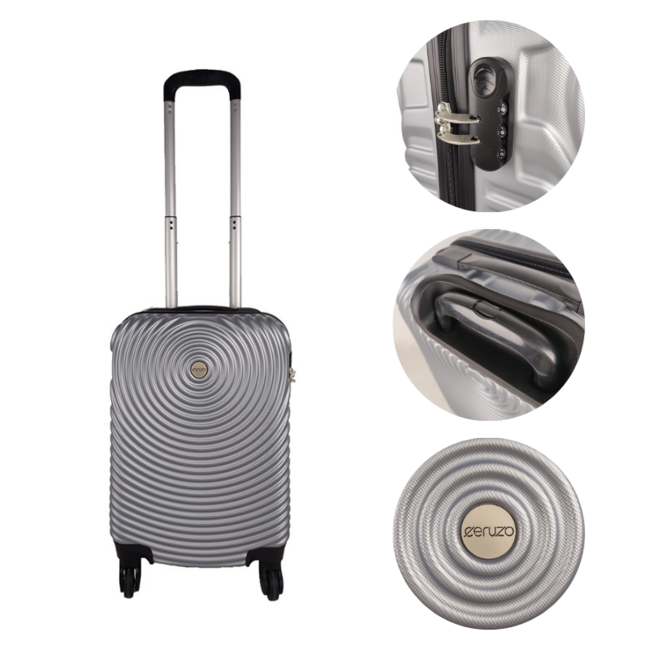 Handbagage Koffer - 51.5 cm - Grijs