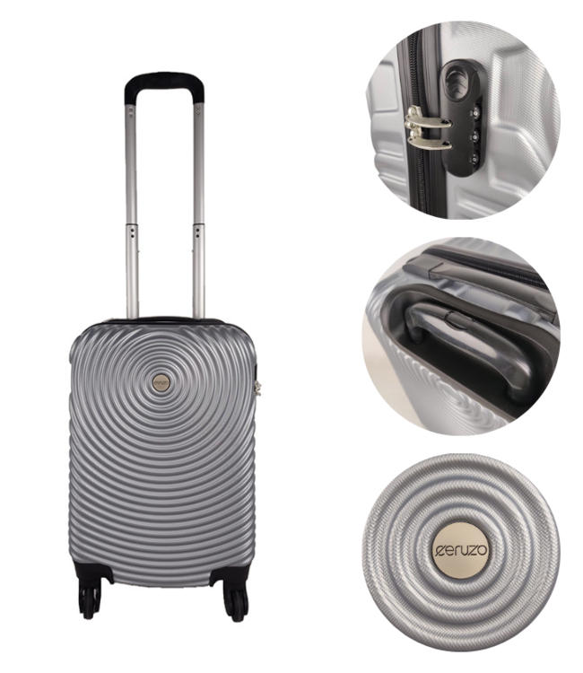 Hand Luggage Suitcase - 51.5 cm - Grey