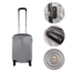 Hand Luggage Suitcase - 51.5 cm - Grey