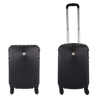 Ceruzo Hand Luggage Suitcase - 51.5 cm - Black