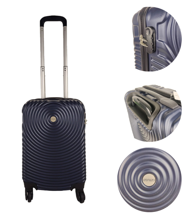 Hand Luggage Suitcase - 51.5 cm - Blue