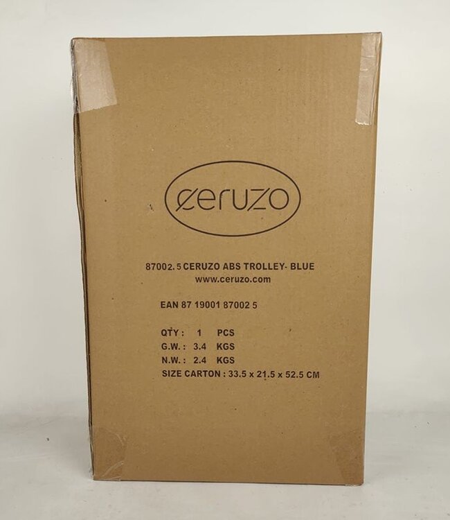 Hand Luggage Suitcase - 51.5 cm - Blue