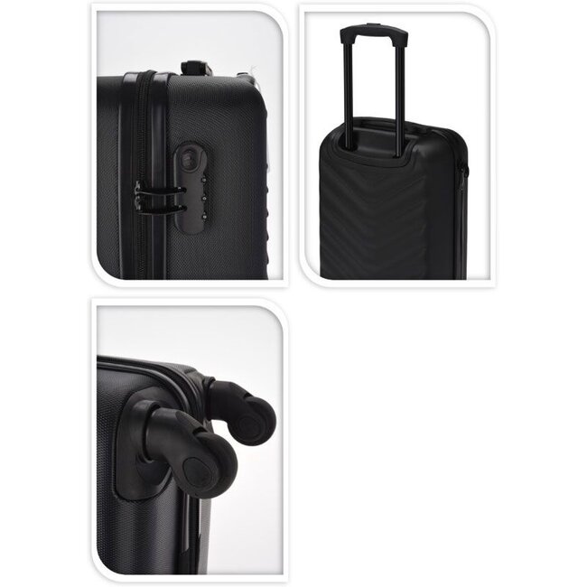 Reiskoffer 53 cm - Spinner wielen