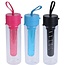Waterfles met Fruit Infuser - 3 stuks