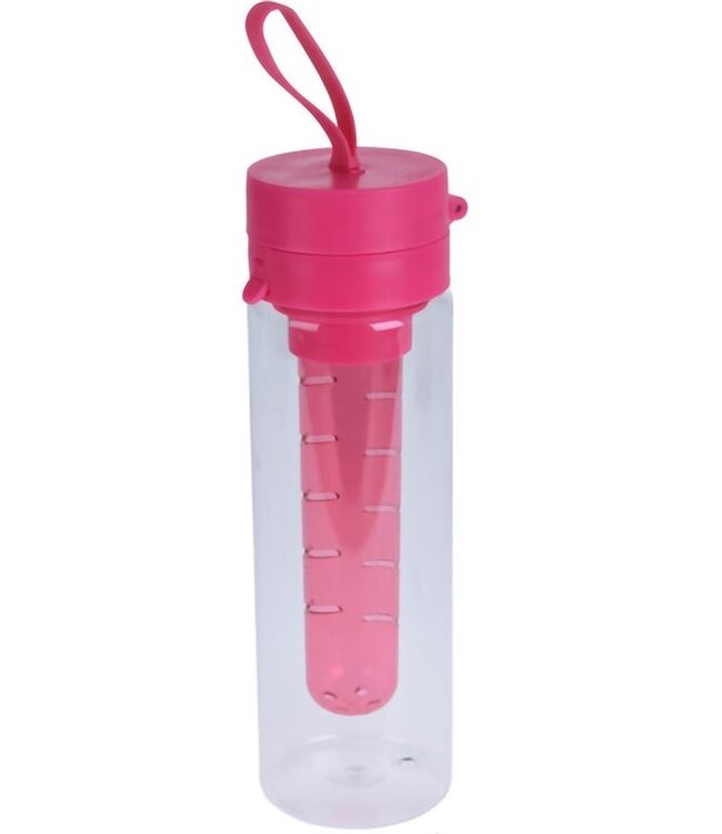 Waterfles met Fruit Infuser - 3 stuks