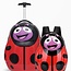 Hand Luggage Suitcase and Backpack - Ladybug