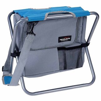 Redcliffs Foldable Stool with Cooler - Blue