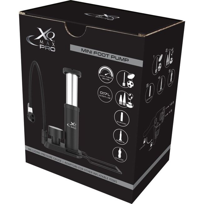 Pro Mini Voetpomp met Drukmeter