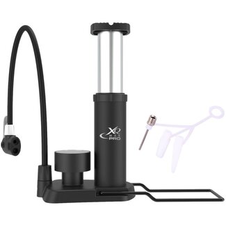 XQ Max Pro Mini Foot Pump with Pressure Gauge