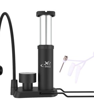 XQ Max Pro Mini Voetpomp met Drukmeter