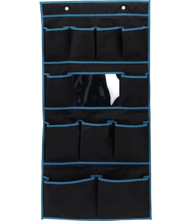 Tent Organizer with Mirror - 11 Pockets