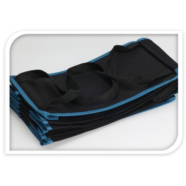 Tent Organizer with Mirror - 11 Pockets