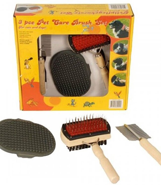 Brush Set for Dogs and Cats