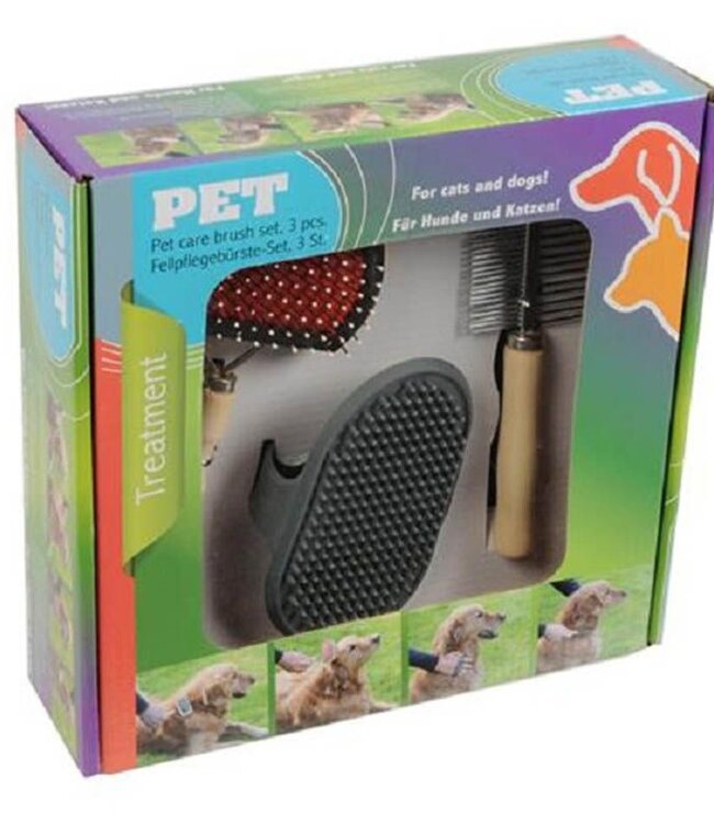 Brush Set for Dogs and Cats