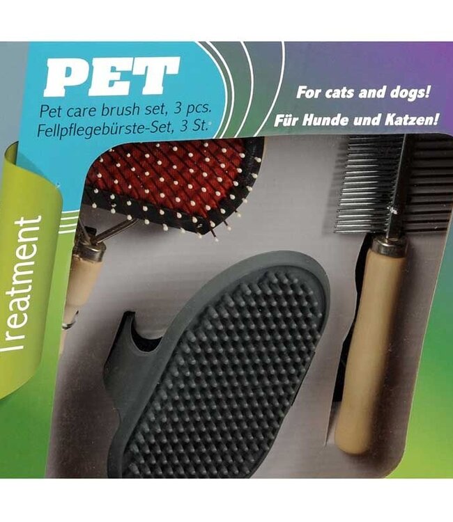 Borstelset voor Honden en Katten